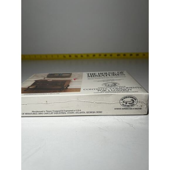 The House of Miniatures Kit 40024 Chippendale Lowboy NEW SEALED Vtg Furniture - Picture 7 of 9